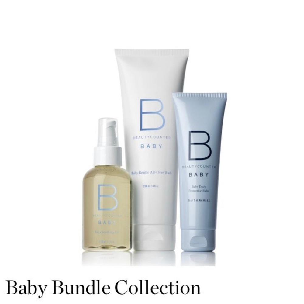 Beautycounter Baby Bundle Wash Balm Oil NEW 🧼